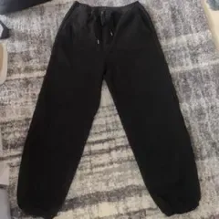 GU ジョガーパンツ ブラック Sサイズ