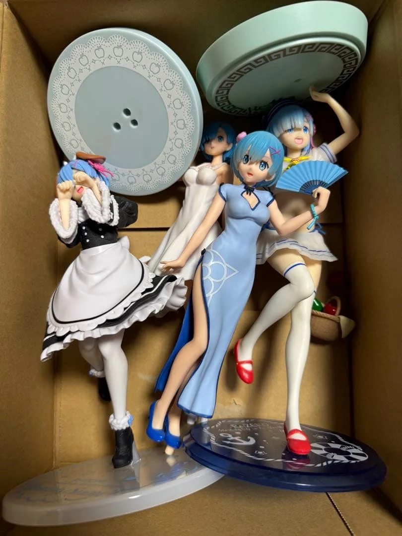 Re:ゼロ レム フィギュア まとめ売り 4体セット