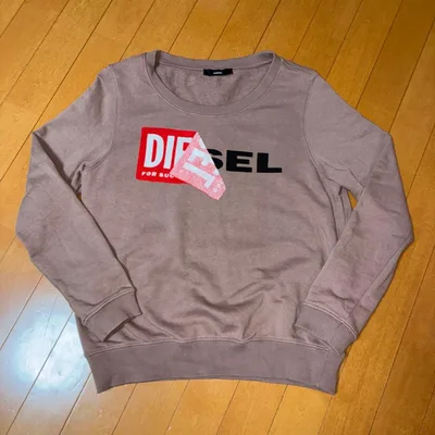 DIESEL ディーゼル スウェット トレーナー ロゴ XS