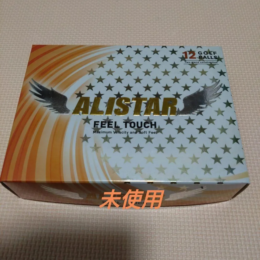 ALISTAR FEEL TOUCH ゴルフボール 12個入り(蛍光オレンジ)