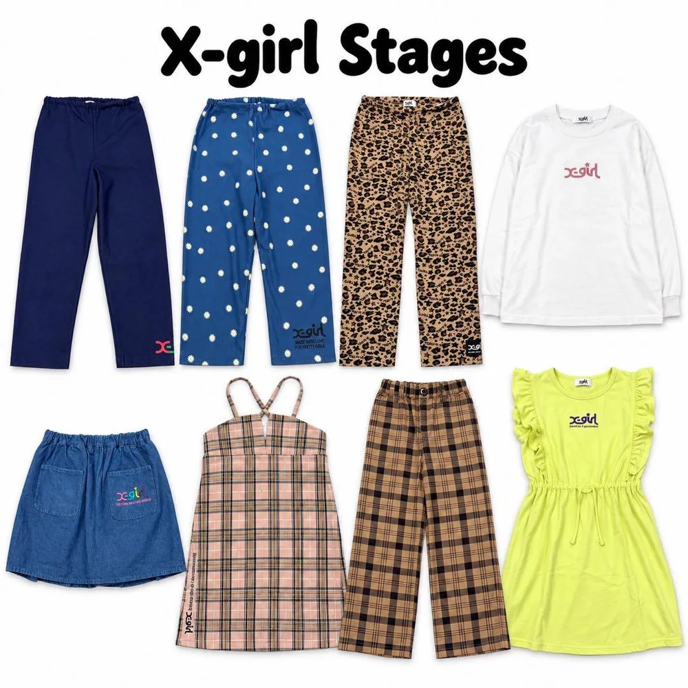 X-girl Stages 140cm 女の子 8点まとめ売り