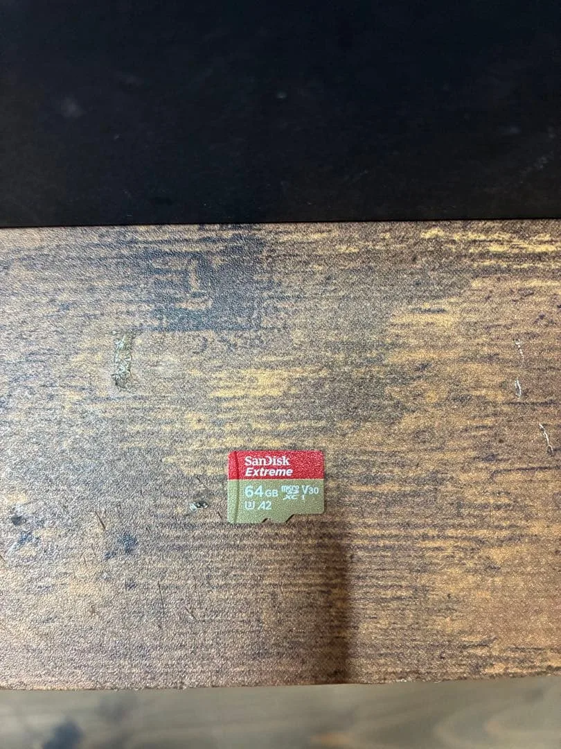 Sandisk extreme 64GB クラス3