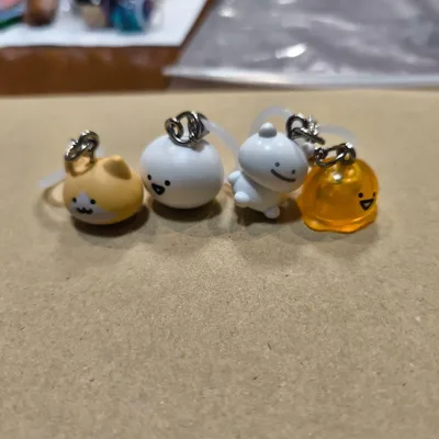 お文具といっしょ めじるしアクセサリーなのです 4点セット