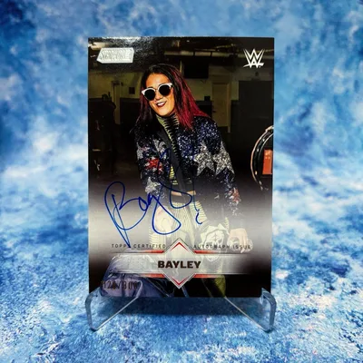 WWE Topps Stadium Club Bayley ベイリー サイン