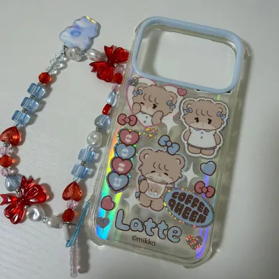 Lil ala mode SKINNYDIP iPhoneケース(ラテ)
