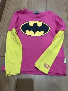 BABYDOLL バットマン 長袖カットソー ピンク 120