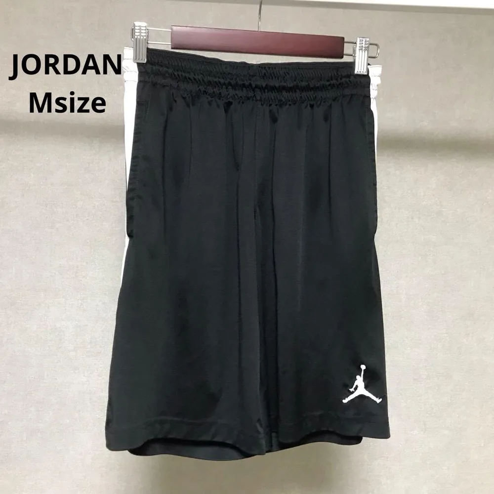 NIKE JORDAN DRI-FIT ジャンプマンロゴ ハーフパンツ M 黒
