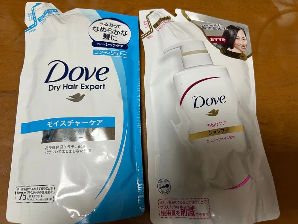 Dove ダヴ シャンプー コンディショナー つめかえ用セット
