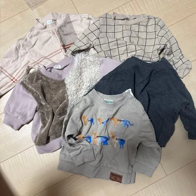 ベビー トレーナー 5枚セット まとめ売り 80