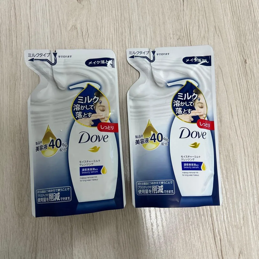 Dove ダヴ モイスチャーミルククレンジング つめかえ用 2個セット