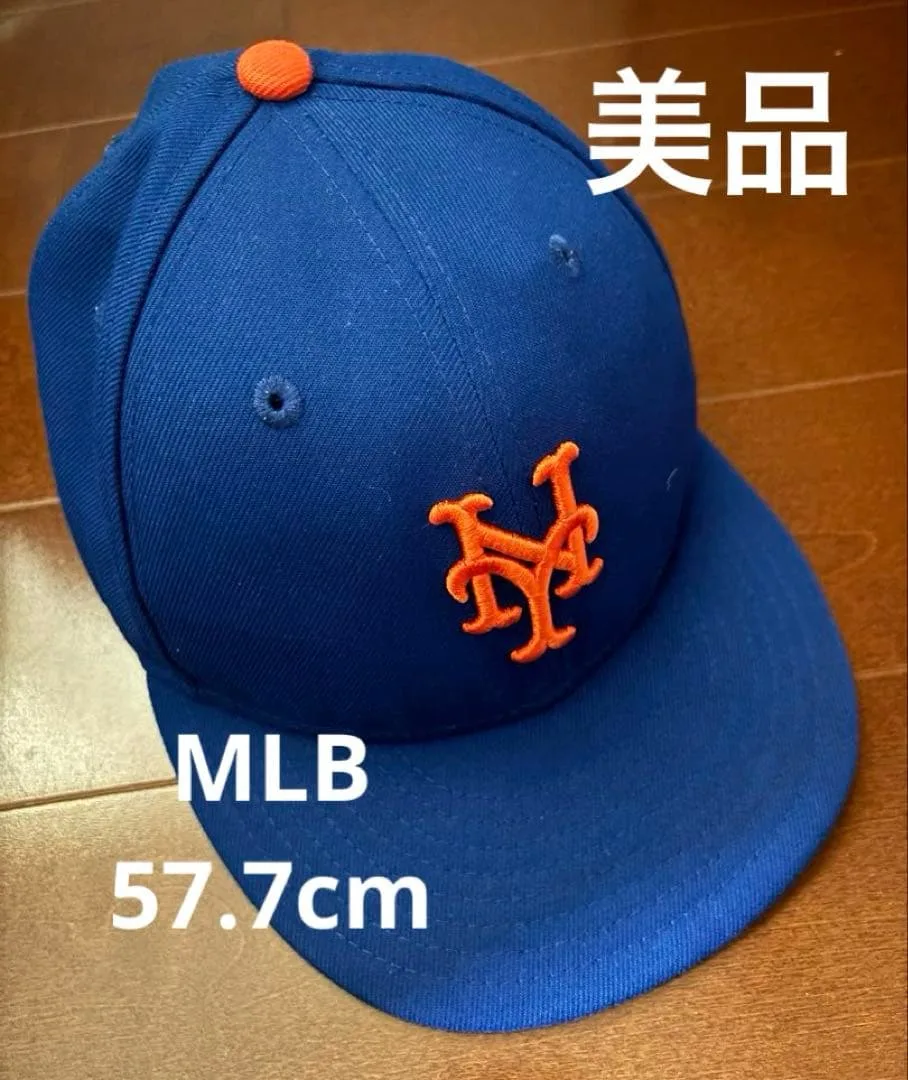 MLB ニューヨーク・メッツ ベースボールキャップブルー57.7cm