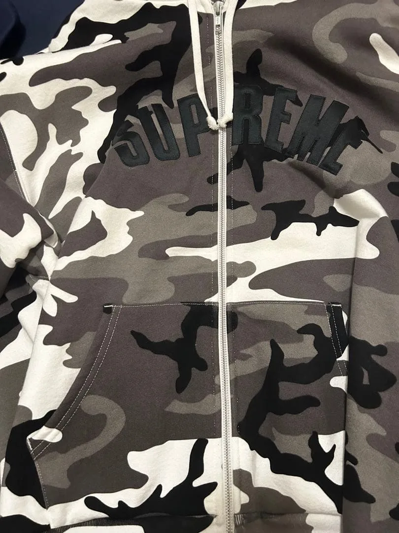 Supreme Arc Thermal Lined Zip Up Hoodie