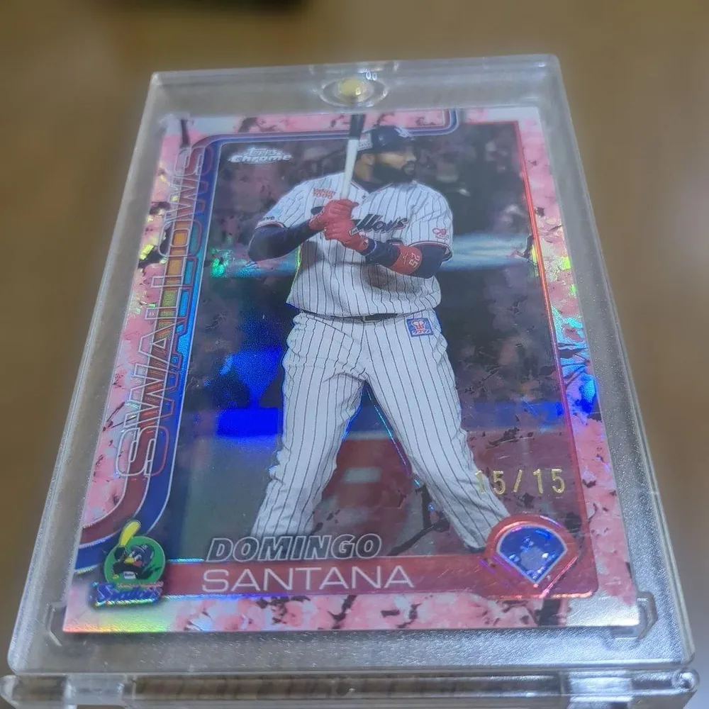 Domingo Santana Topps Chrome 15枚限定ラスト