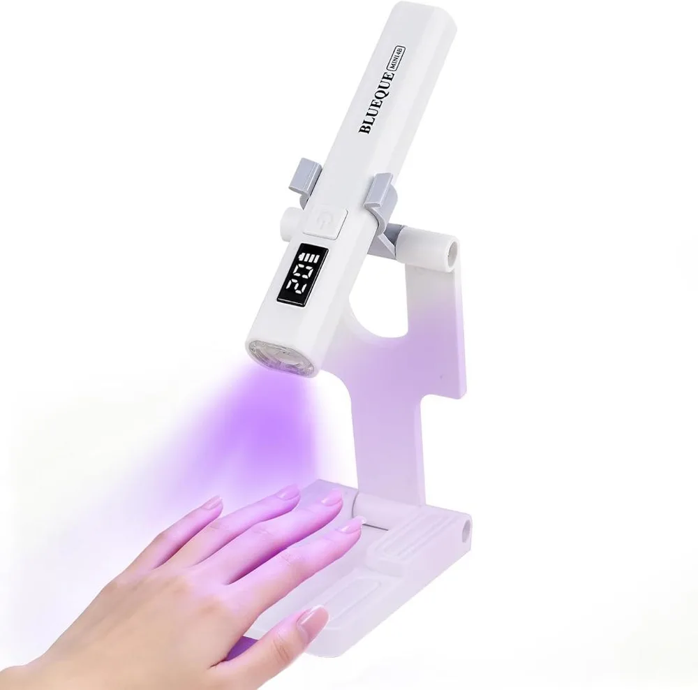 ネイルライト ペン型 UV LEDライト ジェルネイル レジン スタンド付