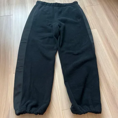 ◉Needles x UNIQLO フリースパンツ ブラック L