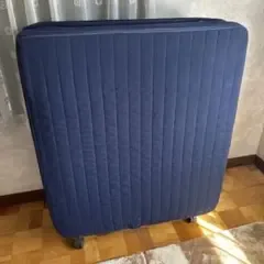折りたたみベッド ネイビー
