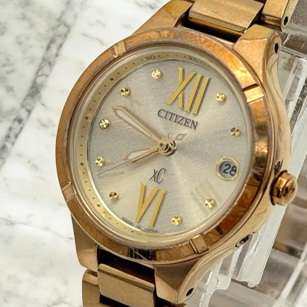 CITIZEN 電波ソーラー 腕時計 クロスシー H058-T020267