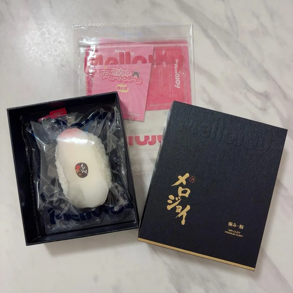 Mellojoy メロジョイ 極み鮨 平目 スクイーズ 新品未使用 付属品付き