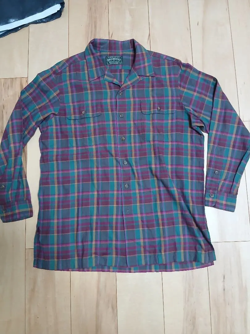 断捨離 90s Polo Country オープンカラーシャツ L
