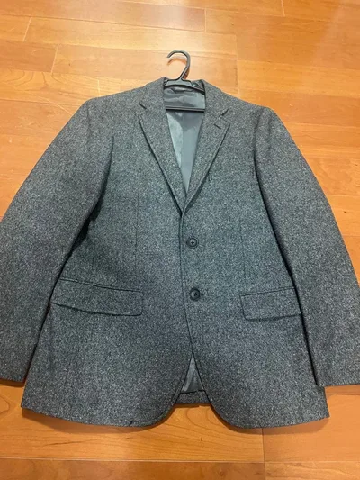 UNITED ARROWS テーラードジャケット グレー ツイード調