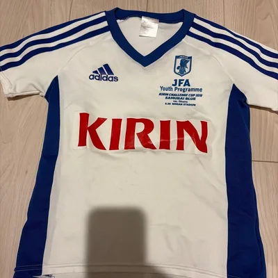 adidas サッカー日本代表 KIRIN シャツ 130