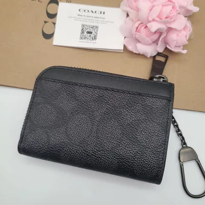 新商品 COACH コーチ Lジップ キー ケース・コインケース 正規品