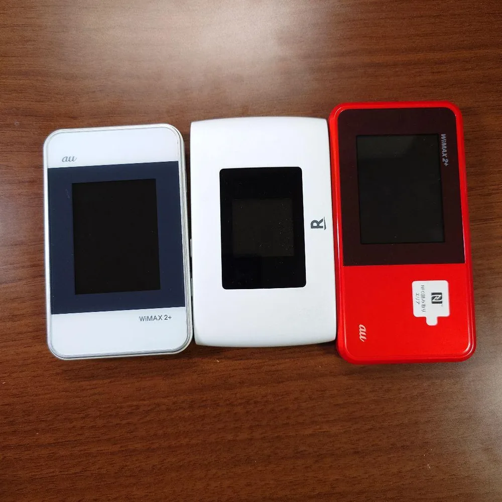【まとめ売り/ジャンク扱い】モバイルWi-Fiルーター 3台セット