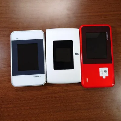 【まとめ売り/ジャンク扱い】モバイルWi-Fiルーター 3台セット