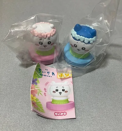 映画ちいかわ 人魚の島のひみつ フリフリヘッドフィギュア2種