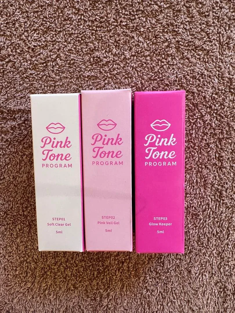 Pink Tone PROGRAM リップケア 3点セット