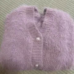GRL ラメニットカーディガン