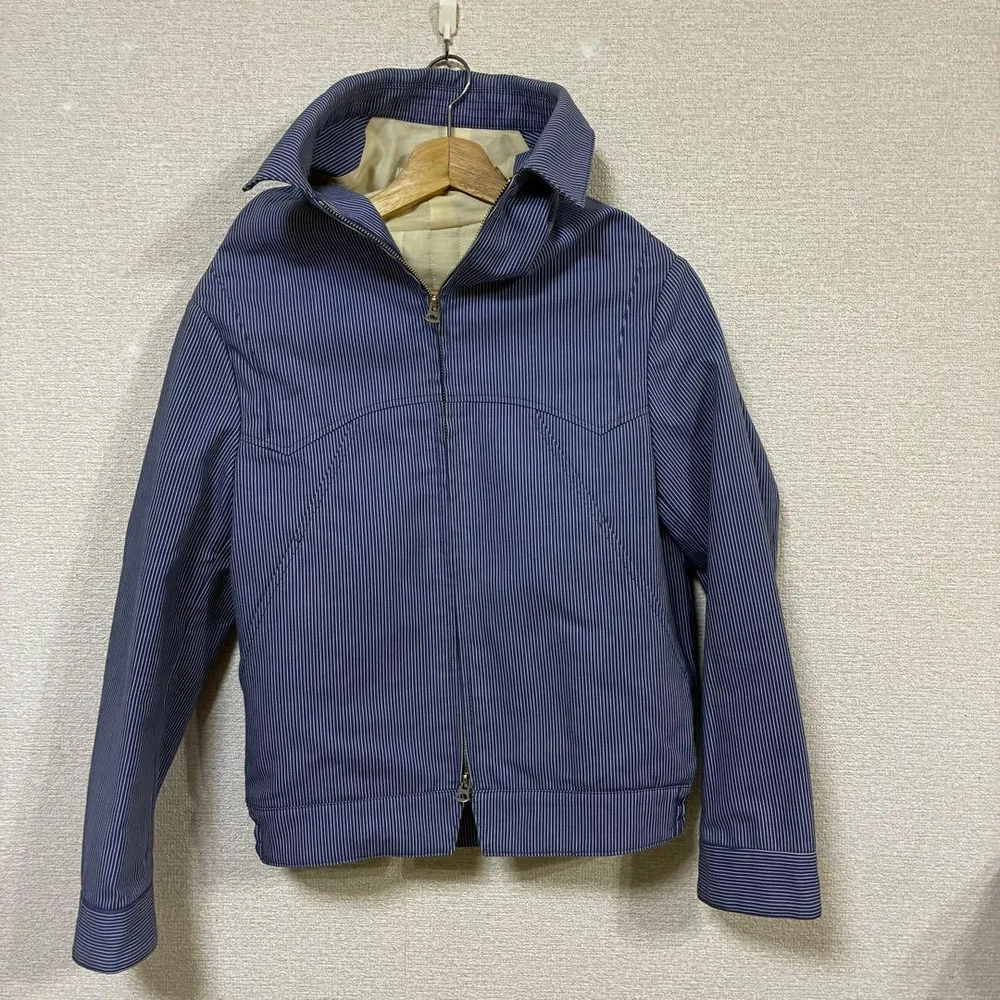 UNITED ARROWS ストライプ ジップアップ ブルゾン S(36)