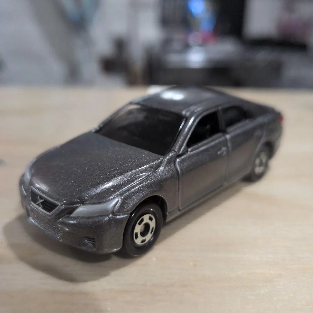 トミカ トヨタ マークX ダークグレー