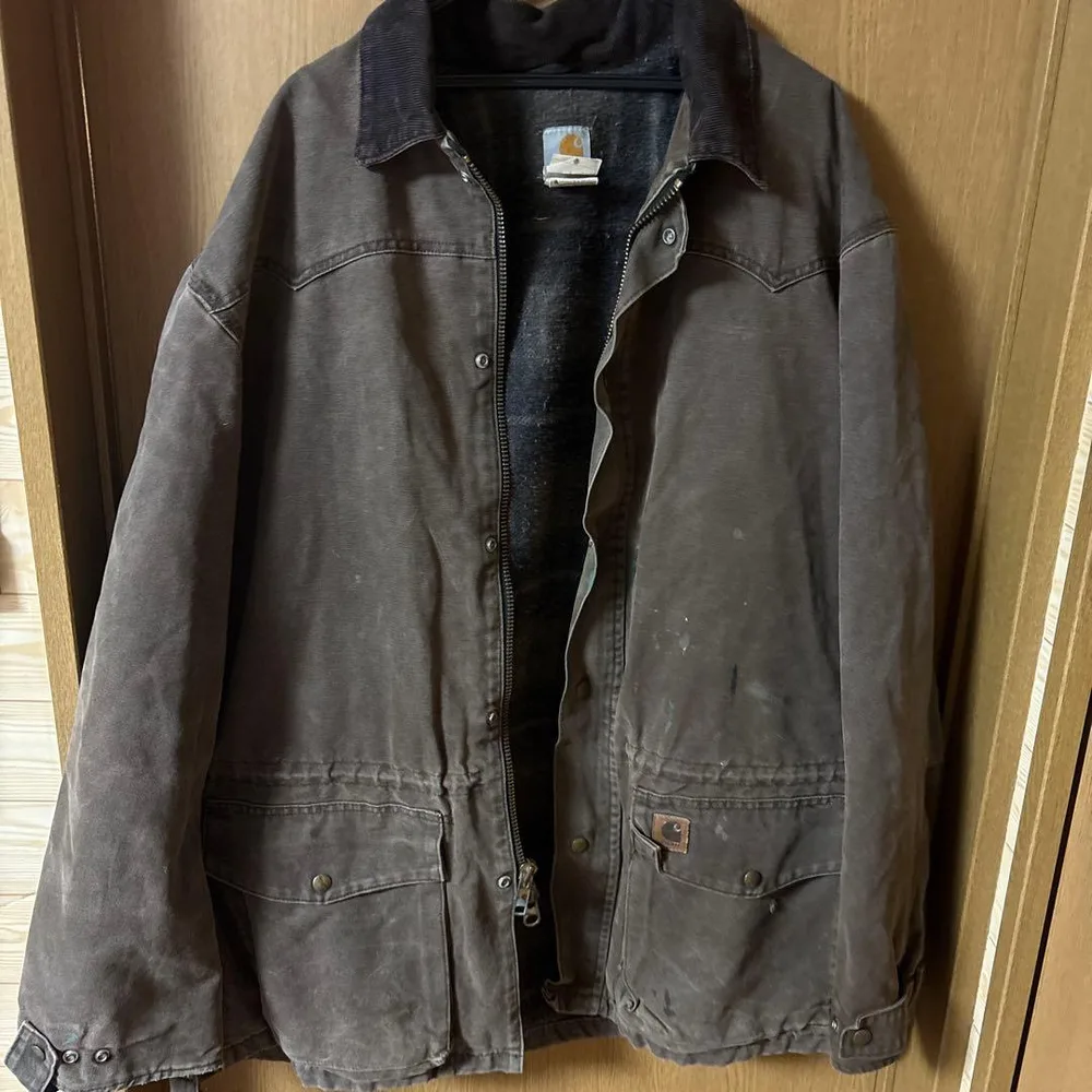 Carhartt ダック地 ジャケット C52 CHT XL