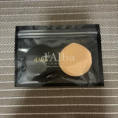 d'Alba パフ 2個セット メイク用
