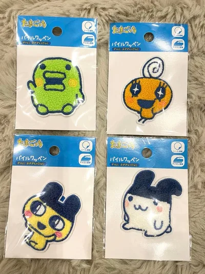 たまごっち パイルワッペン シールワッペン 4種セット