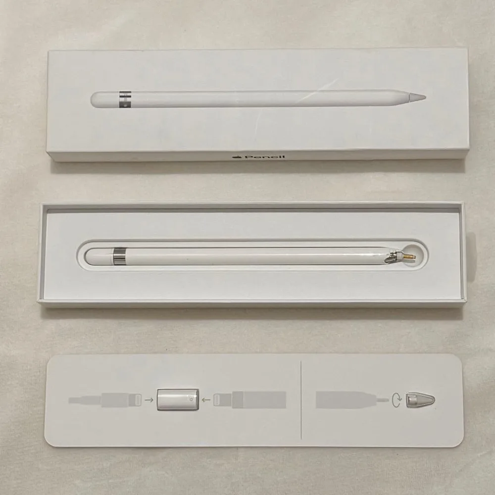 Apple Pencil 第1世代 ジャンク 箱・替芯・アダプタ付