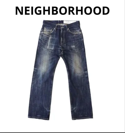 NEIGHBORHOOD ネイバーフッドストレートデニム メンズSサイズ