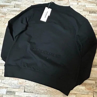 【新品】1PIU1UGUALE3 RELAX/バックラインストーン スウェットM