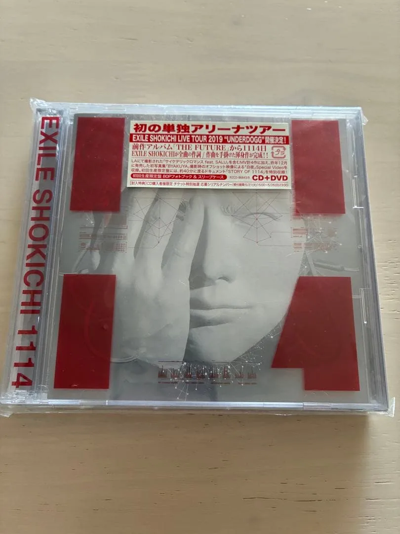 EXILE SHOKICHI 1114 CD +DVD ผลิตครั้งแรกจำนวนจำกัด