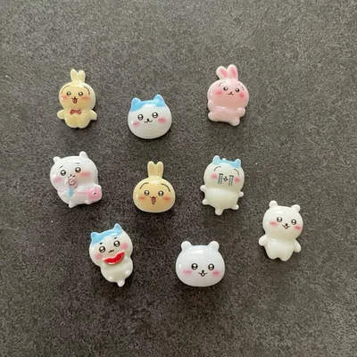 No.763 ちいかわ ネイルパーツ 9個