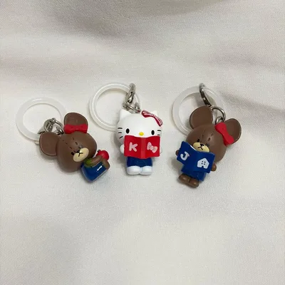くまのがっこう ジャッキー めじるし キティ 3点セット