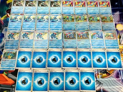 ポケモンカード「ワニノコ アリゲイツ オーダイル 水」進化ライン デッキパーツ
