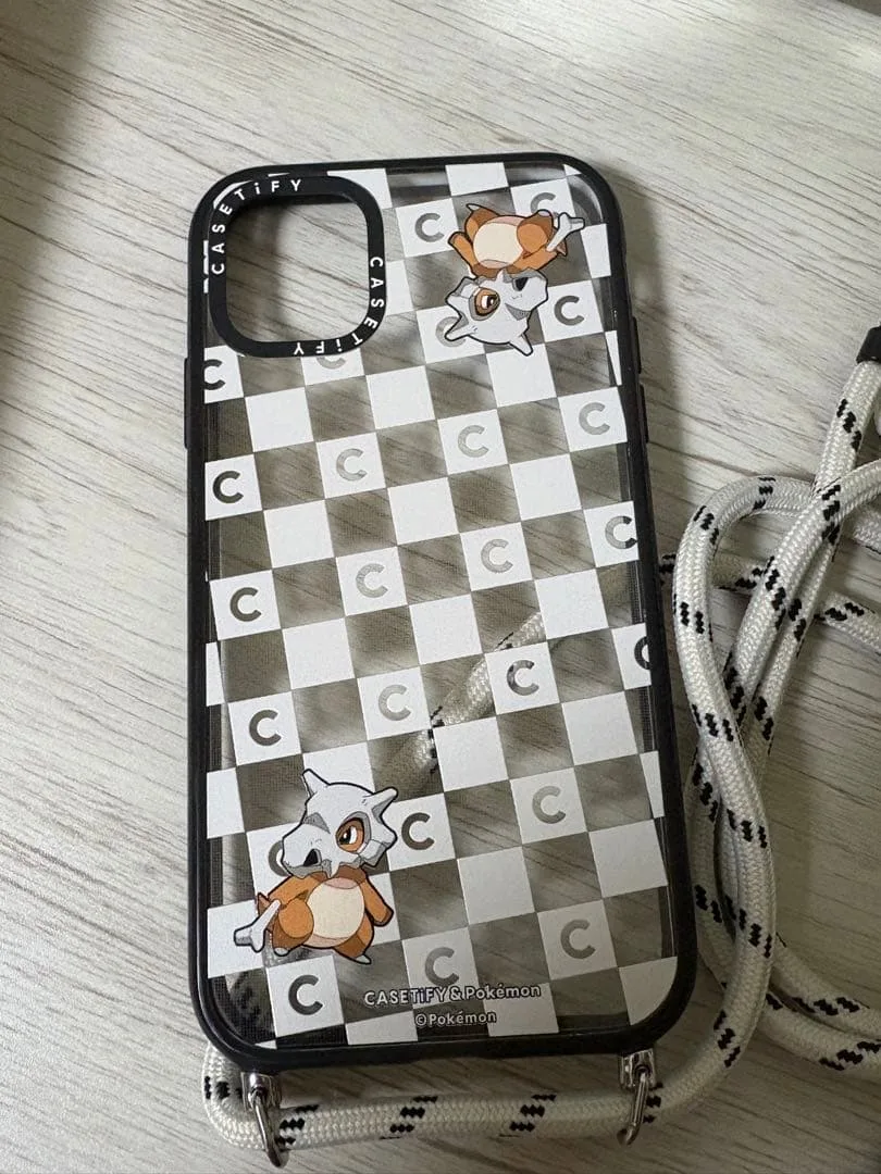 CASETiFY iPhone11ケース カラカラ ポケモン ストラップ付