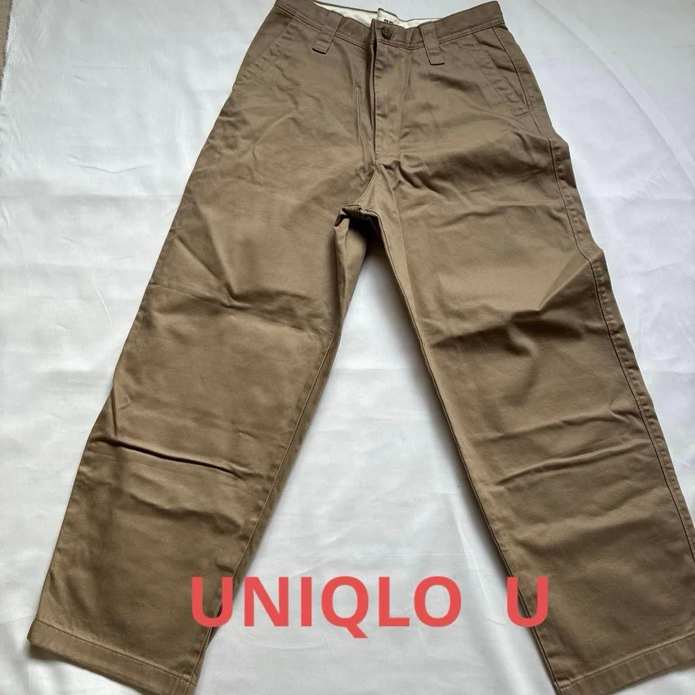 UNIQLO U ワイドフィットチノ チノパン