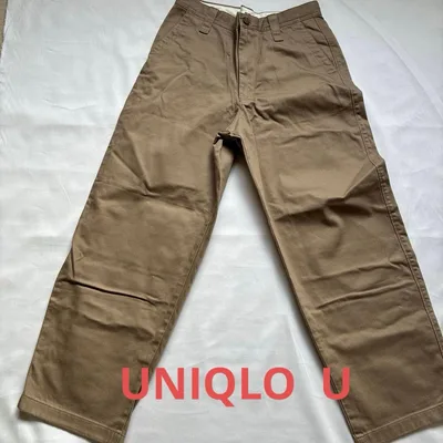UNIQLO U ワイドフィットチノ チノパン
