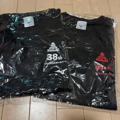 会津若松市鶴ヶ城ハーフマラソン 参加Tシャツ2枚 サイズS・X S