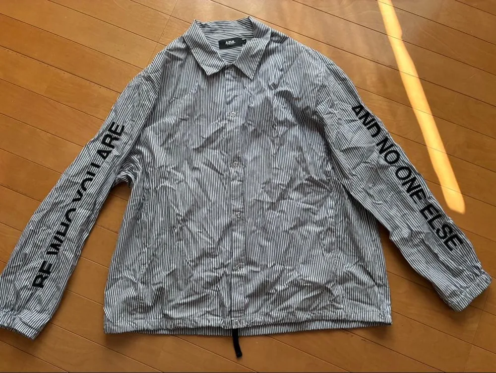 AZUL BY MOUSSY ストライプシャツ 長袖 L
