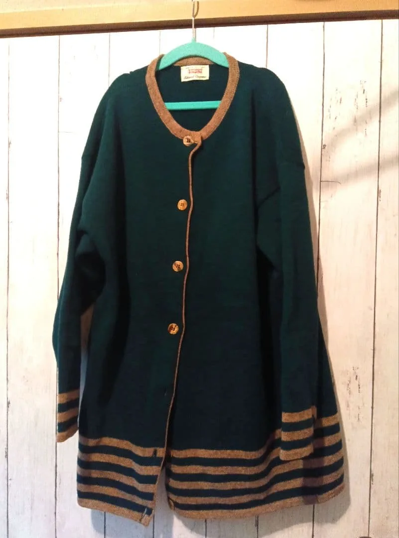 SISLEY カーディガン 長袖 イタリア製