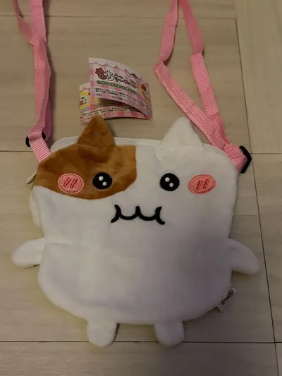 もちにゃみ ふわふわダイカットポシェット もちにゃみ(全身)